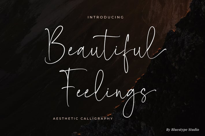 Beautiful Feelings - Aesthetic Font