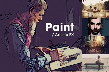 Paint | Artistic FX Photoshop Template