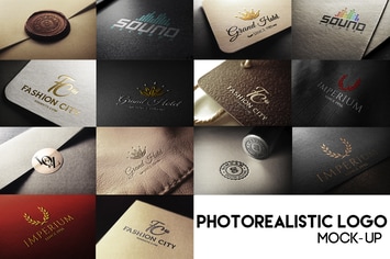 Photorealistic Logo Mock-Up