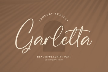 Garletta Script Font