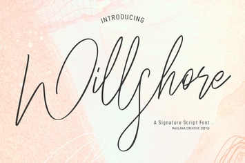 Willshore Signature Script Font