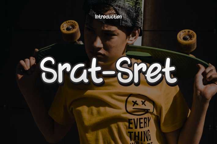 Srat-Sret – Urban Display Font