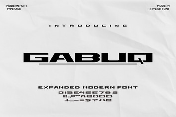 Gabuq Font