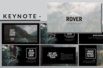 Rover Adventure - Dark Keynote Template