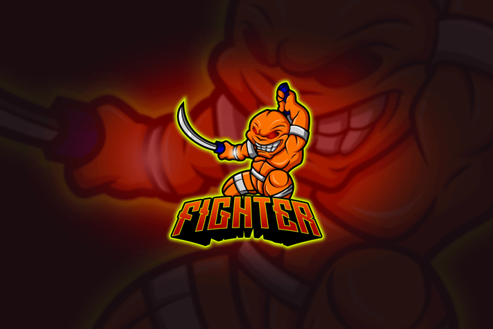 Fighter - Mascot & Esport Logo