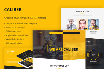 Caliber - Creative Multi Purpose HTML Template