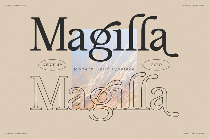 Magilla - Serif Font