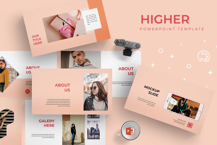 Higher - Powerpoint Template