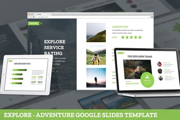 Explore - Adventure Google Slides Template
