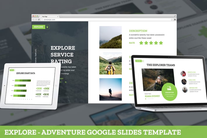 Explore - Adventure Google Slides Template
