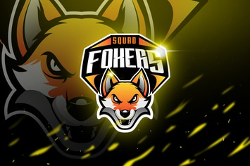 Foxers - Mascot & Logo Esport
