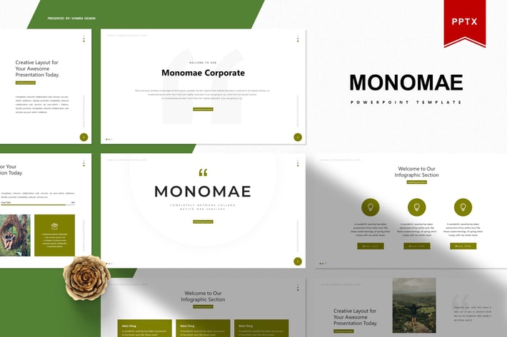 Monomae | Powerpoint Template