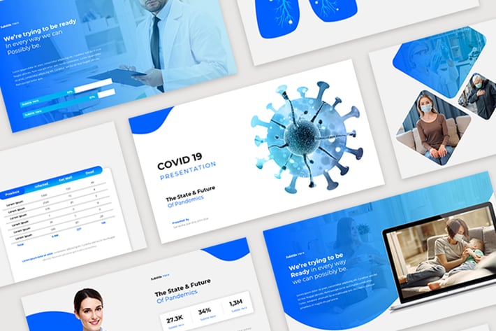 Covid 19 - Medical Powerpoint Templates