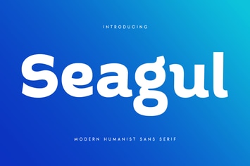 Seagul - Modern Humanist Sans Serif