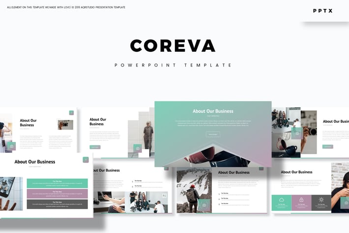 Coreva - Powerpoint Template