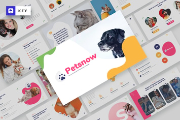 Petsnow - Pet Care & Pet Shop Keynote Template