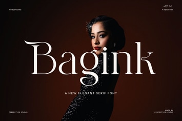 Bagink Elegant Serif Font