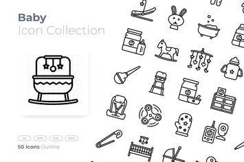 Baby Outline Icon
