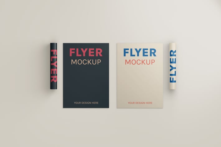 A4 Flyer Mockup