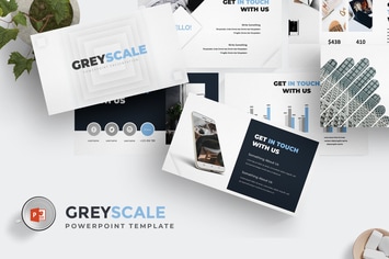 Greyscale - Powerpoint Template