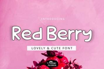 Red Berry Font