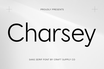 Charsey – Modern Font