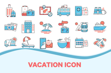 Vacation & Holiday Icon