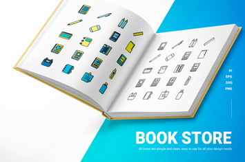 Book Store - Icons