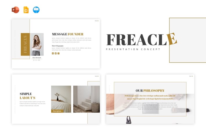 Freacle - Presentation Template