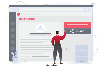 Acquire Job CRM Illustrations