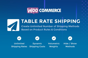 Table Rate Shipping - WooCommerce