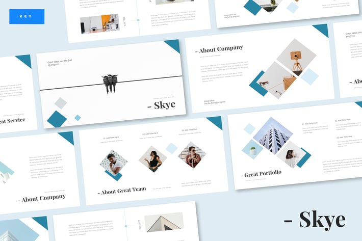 Skye - Business Keynote Template