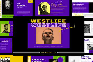 WESTLIFE Powerpoint Template