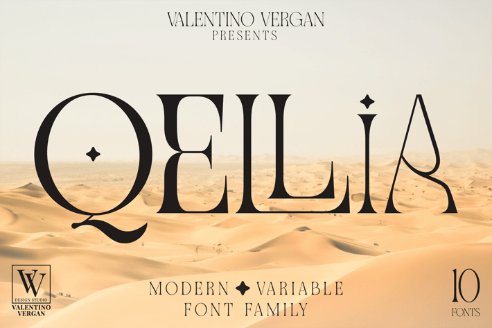 Qellia - Variable Font Family