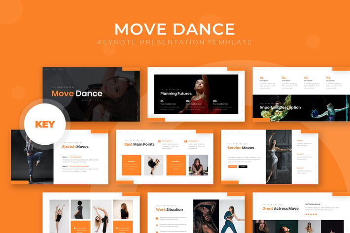 Move Dance - Keynote Template