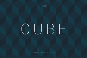 Cube| Seamless Geometric Backgrounds | Vol. 02