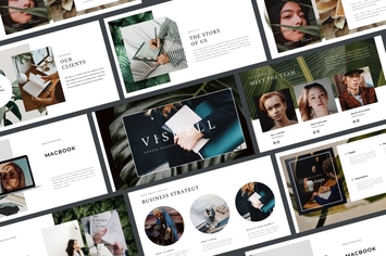 Visuell PowerPoint Template
