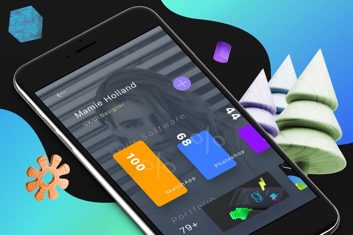Profile 5 Mobile Ui