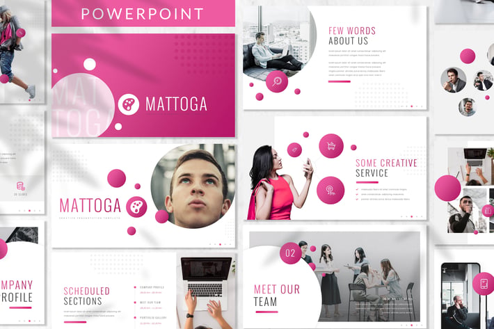 Mattoga - Business Powerpoint Template