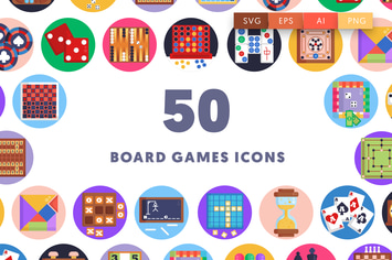 Board Games Icons