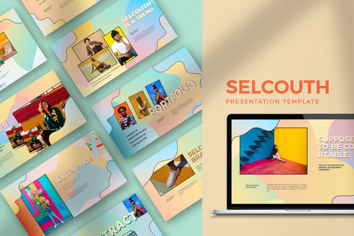 Selcouth - Pastel Portfolio Creative Keynotes