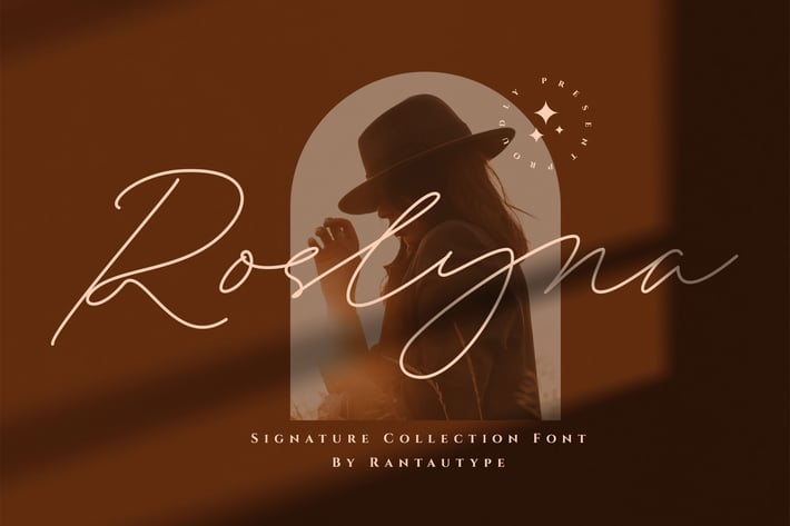 Roslyna Business Signature  Font