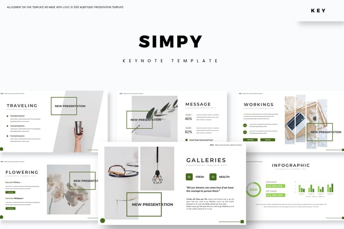 Simpy - Keynote Template