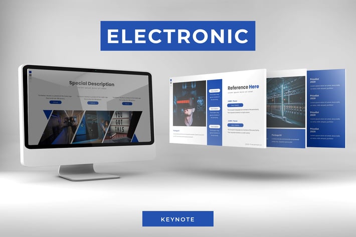 Electronic - Keynote Template