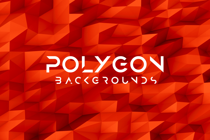 Polygonal Mosaic Backgrounds