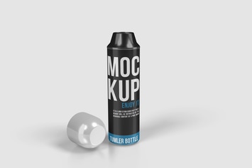 Tumbler Bottle Mockup