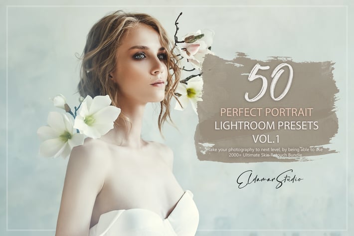 50 Perfect Portrait Lightroom Presets - Vol. 1