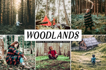 Woodlands Mobile & Desktop Lightroom Presets