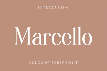 Marcello Serif Font