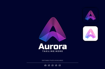 Letter Gradient Logo